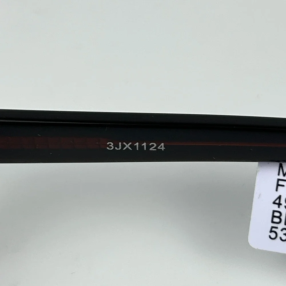 Walmart Contour FM9238Z Mens Eyeglasses Frame Black Brown Full Rim 53-17-140